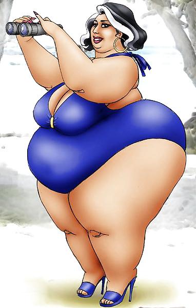 25P Drawn mature bbw!