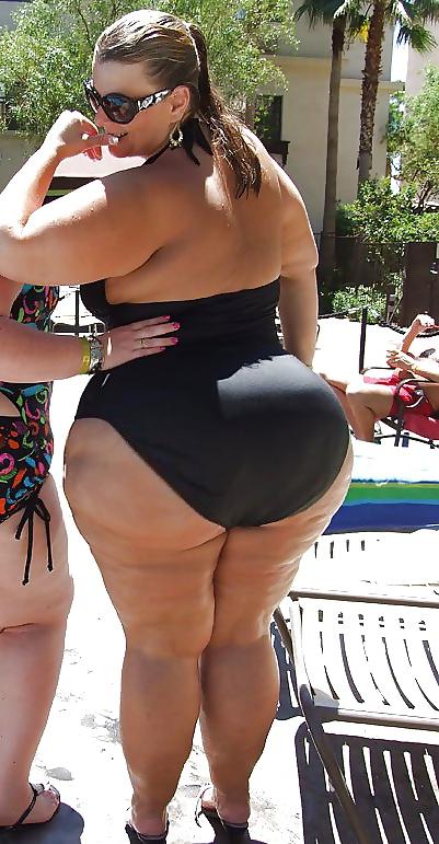 25P Mature BBW - Huge Butt - Bendover - Candid Pawg Ass Booty
