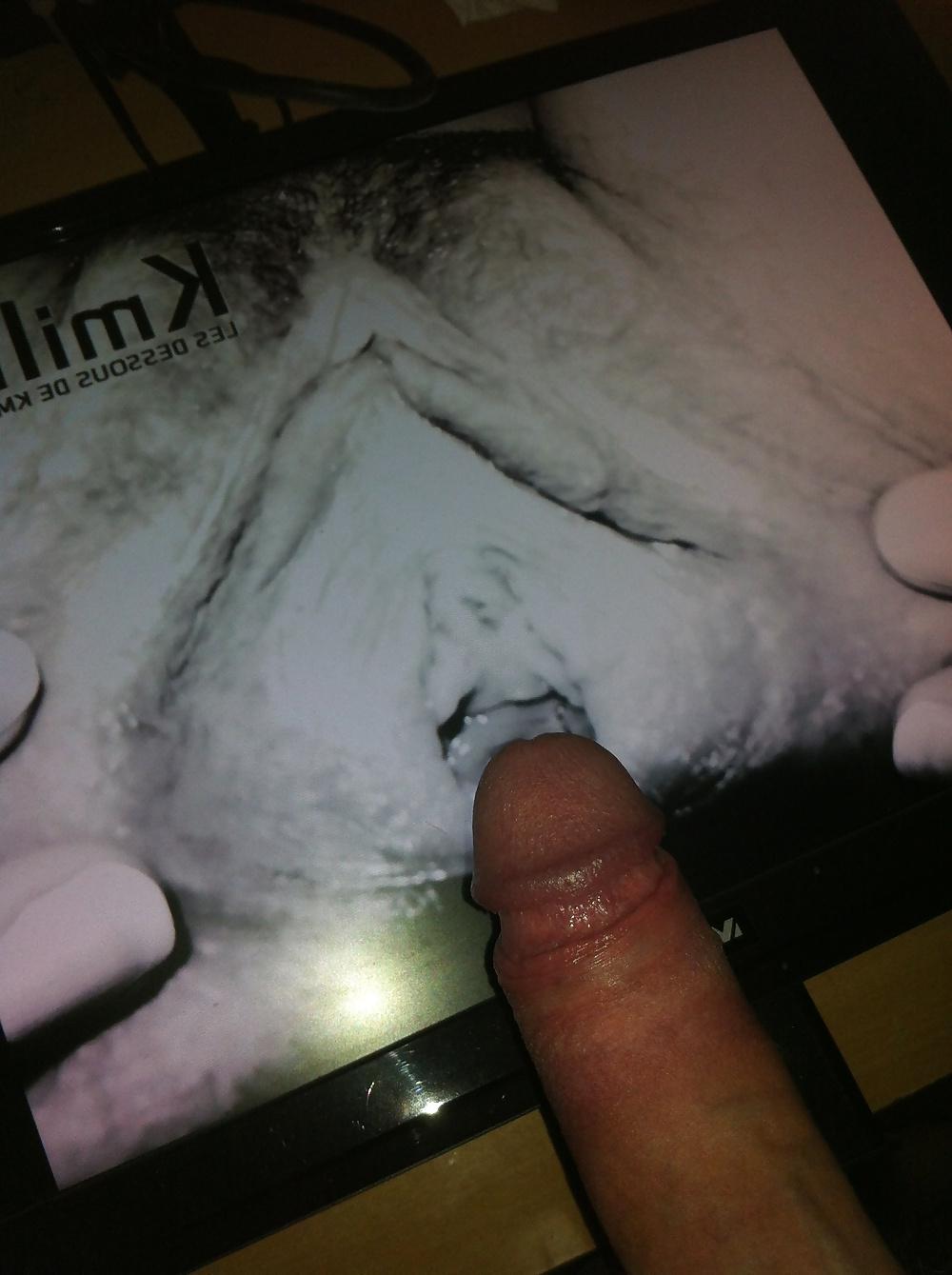 6P Ejaculation sur kmille 