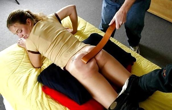 19P Brother spanks NOT his naughty sister