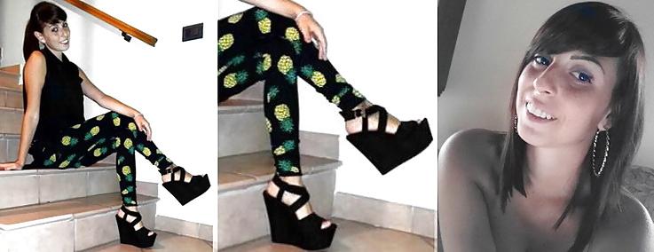 25P Italian friends and ex-gfs shoe fetish