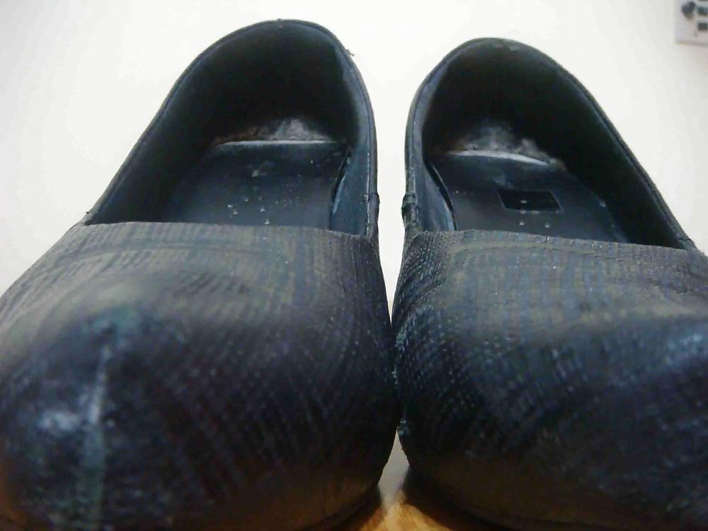25P Scarpin salto alto preto Usaflex.