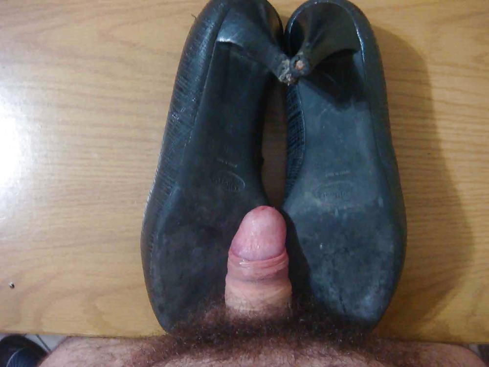 25P Scarpin salto alto preto Usaflex.