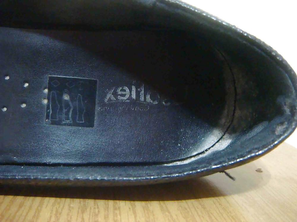 25P Scarpin salto alto preto Usaflex.