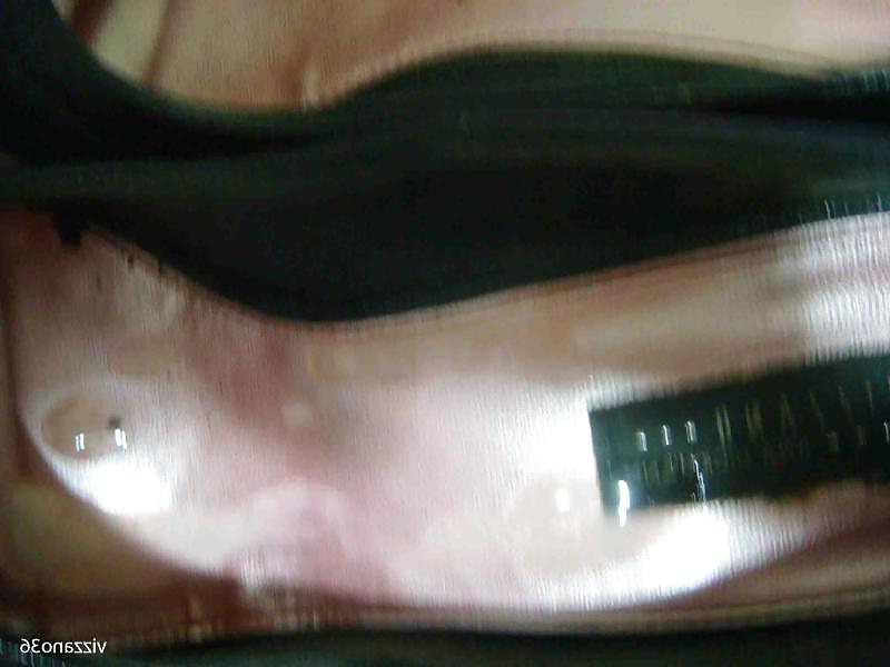 25P Scarpin preto e rosa Vizzano Ana Hickmann