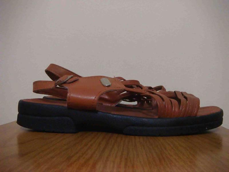 25P Sandalia baixa marrom Verao