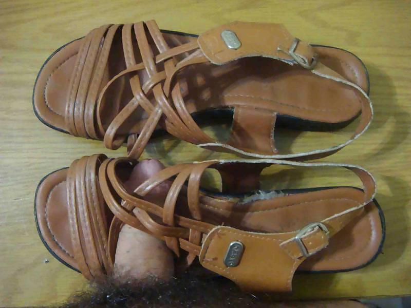 25P Sandalia baixa marrom Verao