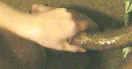 6P MILF BLOWS HER YOUNG BLACK BF WITH MONSTER COCK