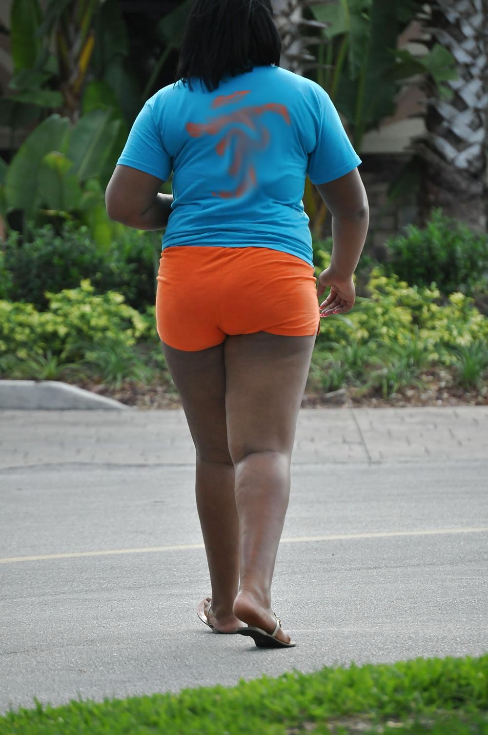 20P Tight jeans in public