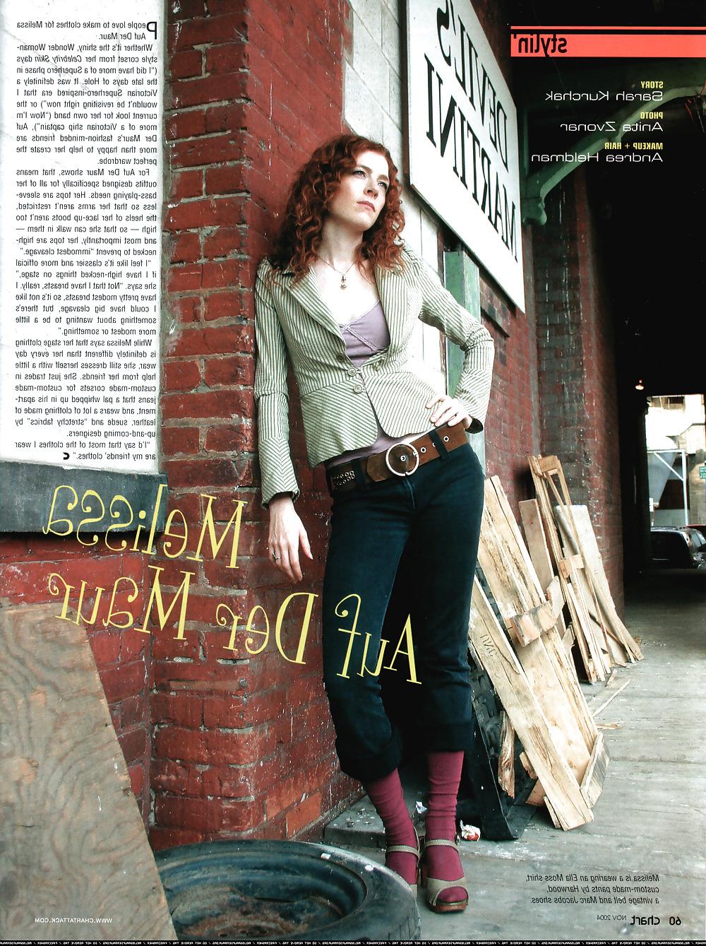 13P Melissa Auf Der Maur - Gorgeous, talented redhead