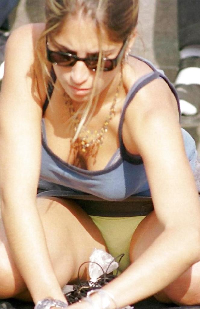25P Classy candid upskirts