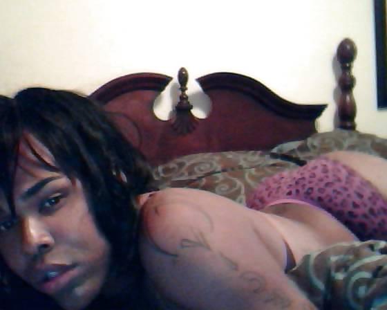 14P Thick Black tranny Stacie 