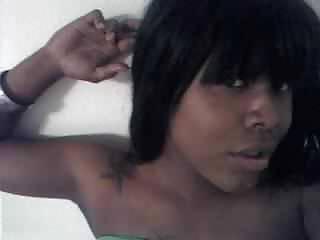 14P Thick Black tranny Stacie 