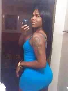 14P Thick Black tranny Stacie 