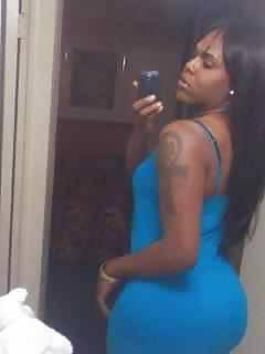 14P Thick Black tranny Stacie 