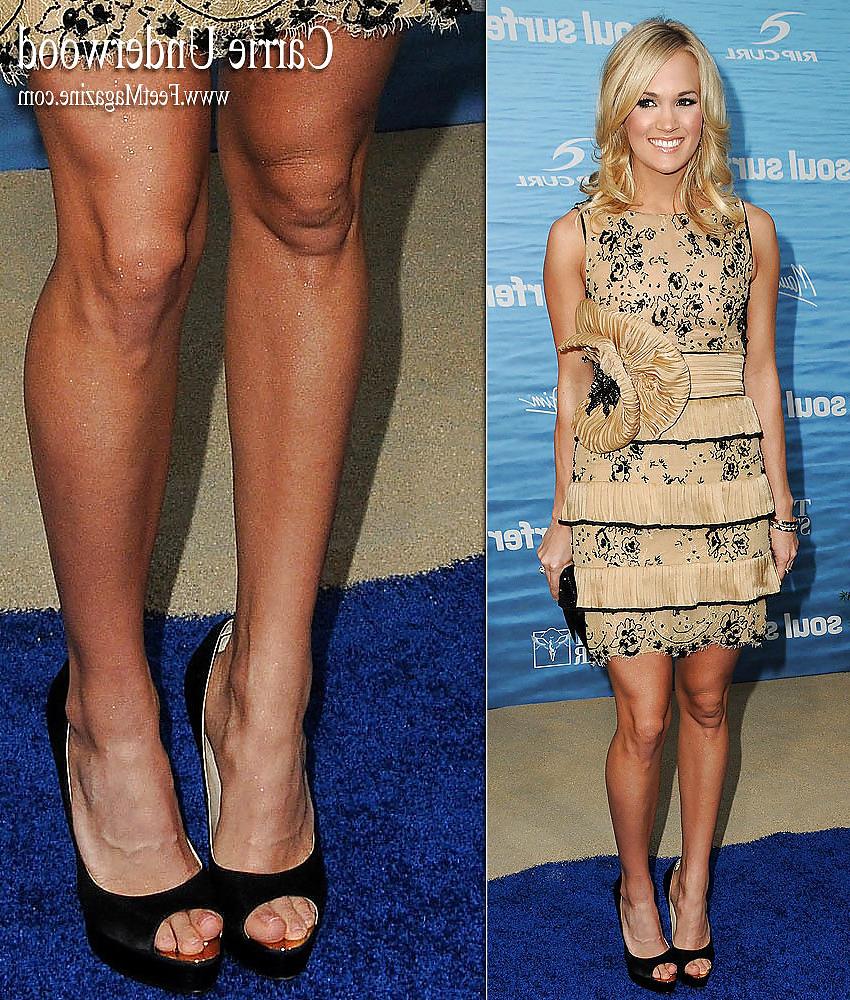 25P Carrie underwood feet