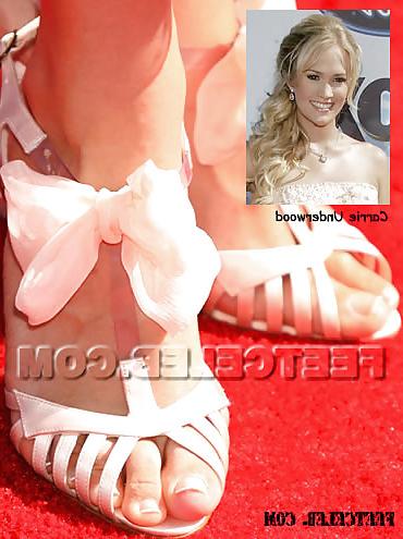 25P Carrie underwood feet