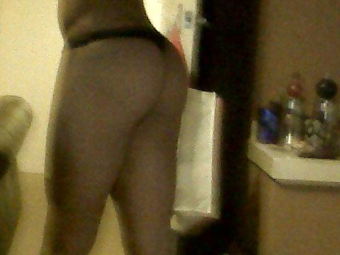 9P She loves taking pix of the back