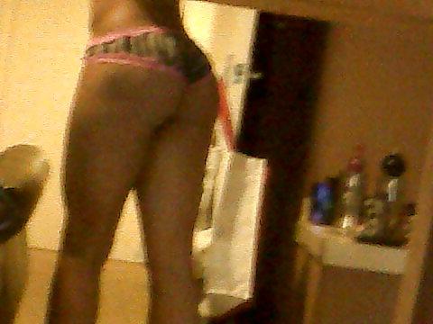 9P She loves taking pix of the back