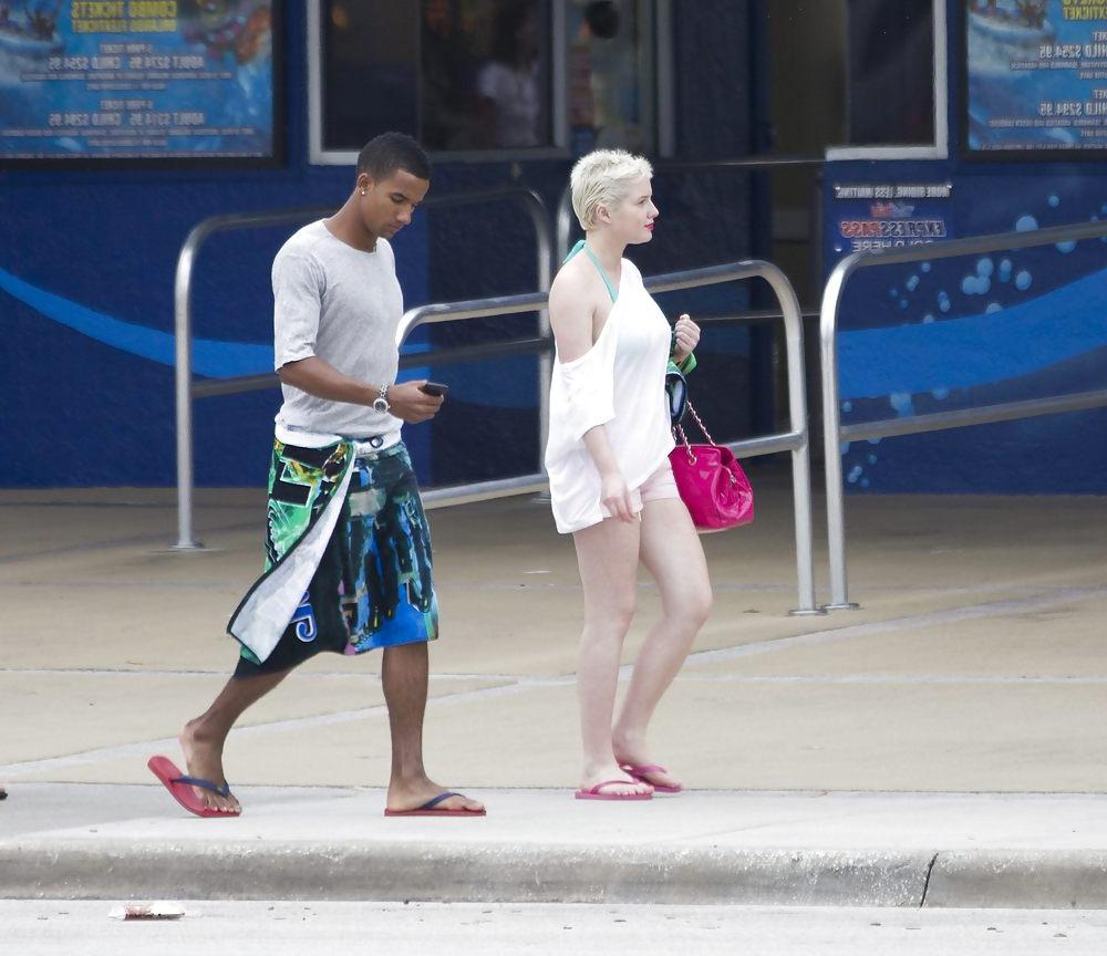 25P Helen Flanagan bikini HQ (ass shot and hint of nip slip)