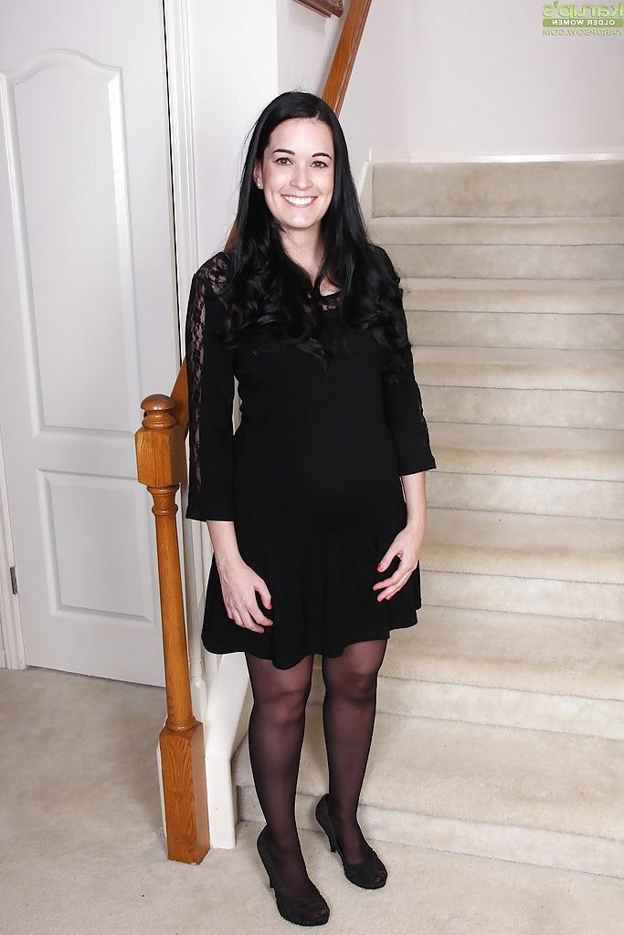 16P Jaw dropping nudity at home along brunette MILF Nyla Parker
