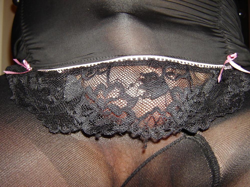 7P My cock love underwear..