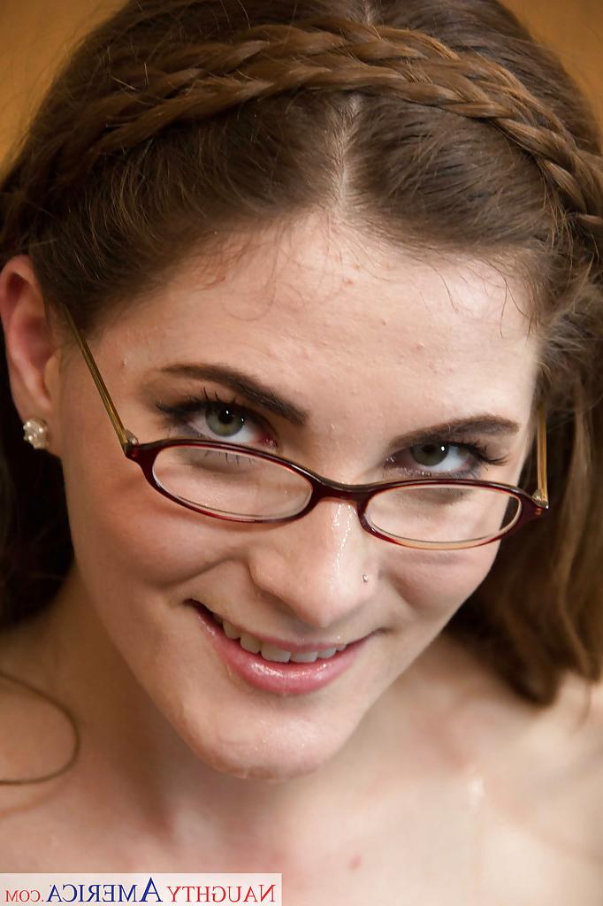16P Hardcore brunette Molly Jane was fucked hard in her nice face