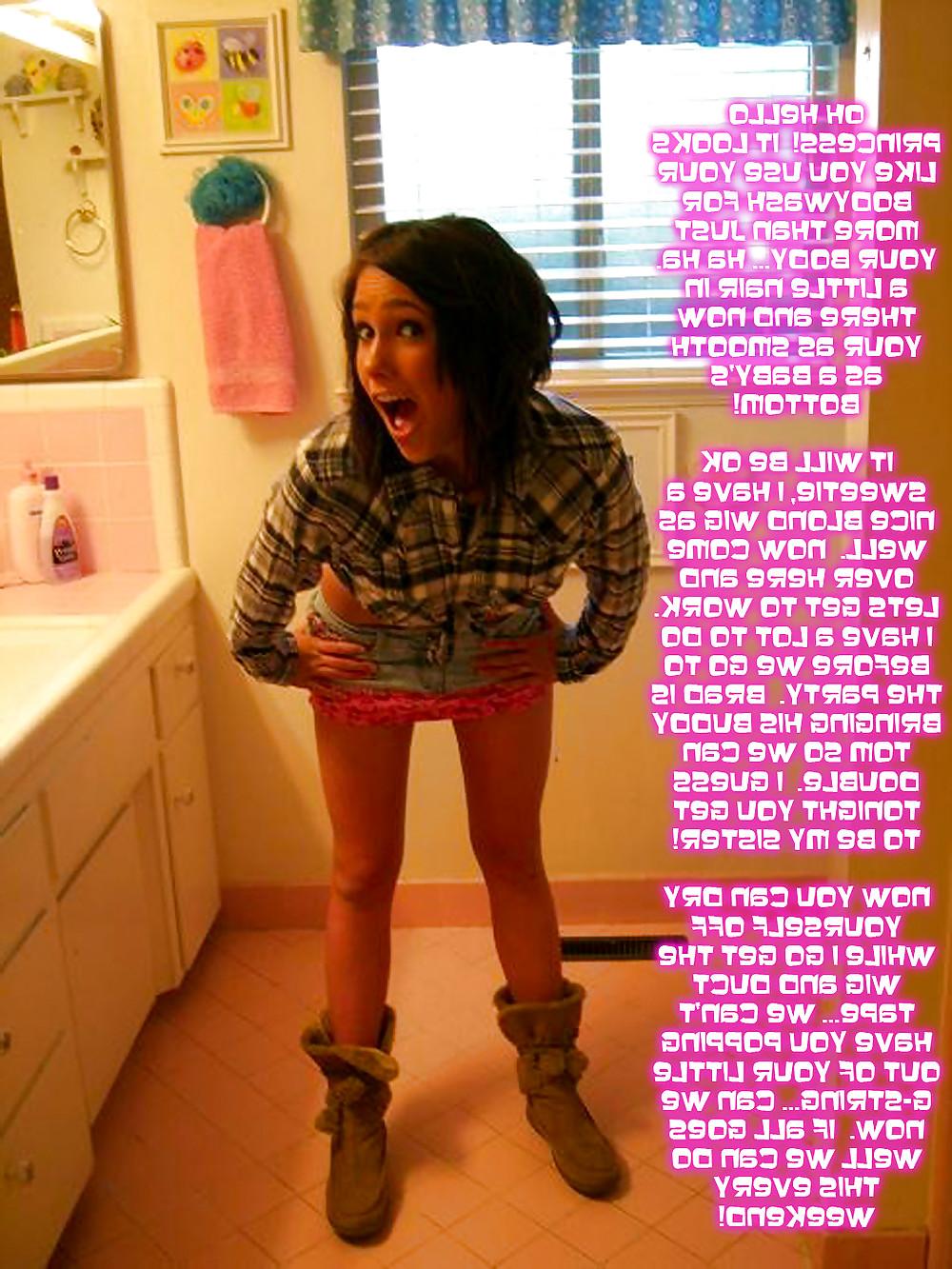 17P Feminization captions
