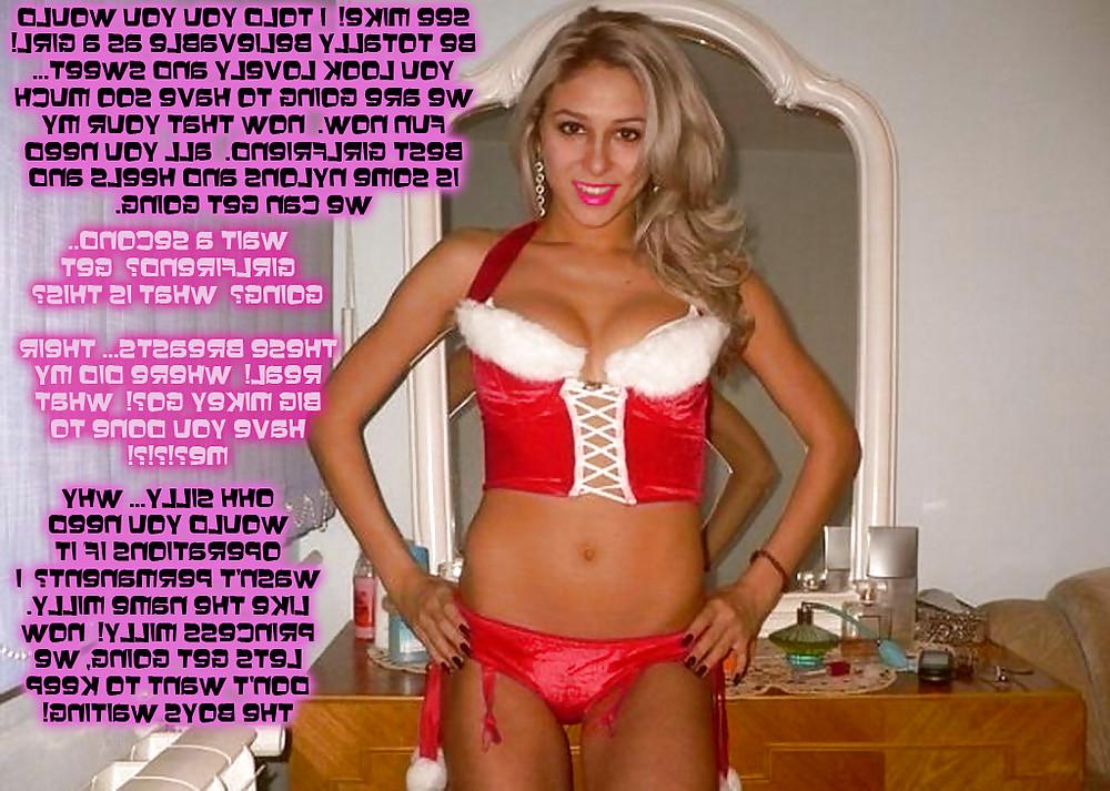 17P Feminization captions