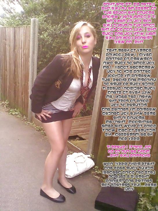 17P Feminization captions