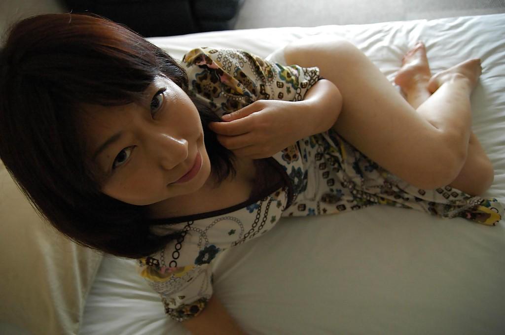 16P Saucy asian MILF strips down and gets her twat pleased with a vibrator