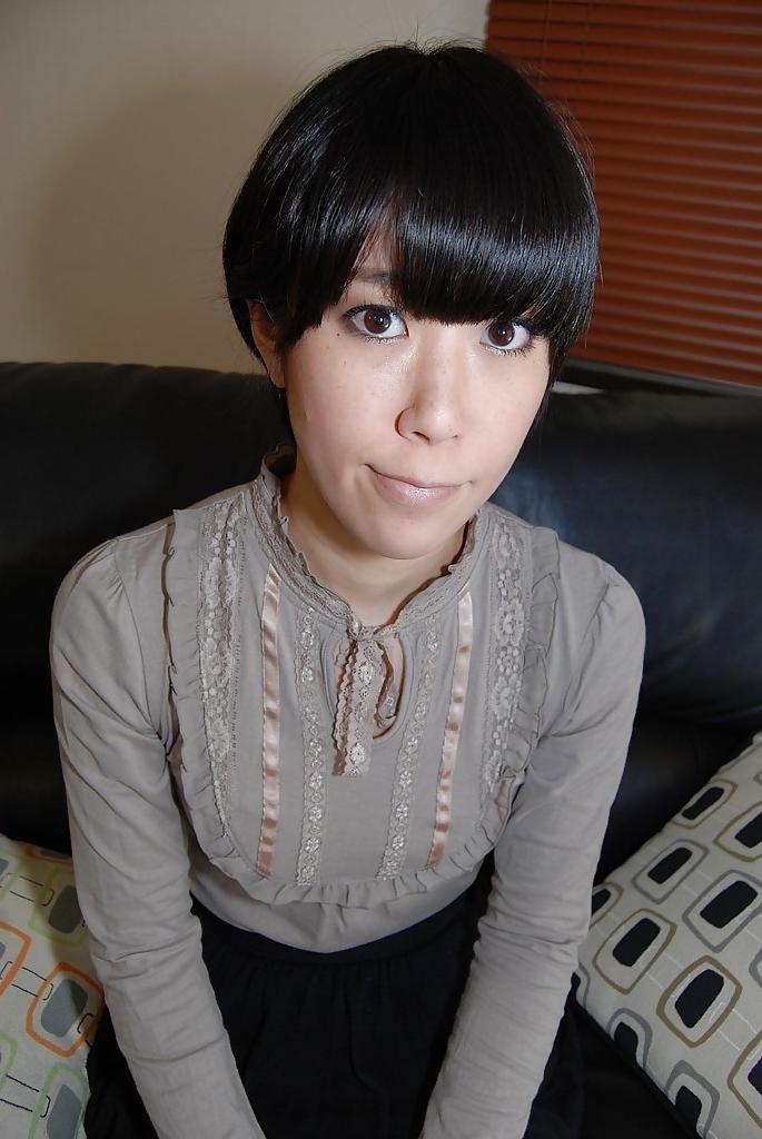 16P Asian cutie Rina Iida gets naked and has some pussy fingering fun
