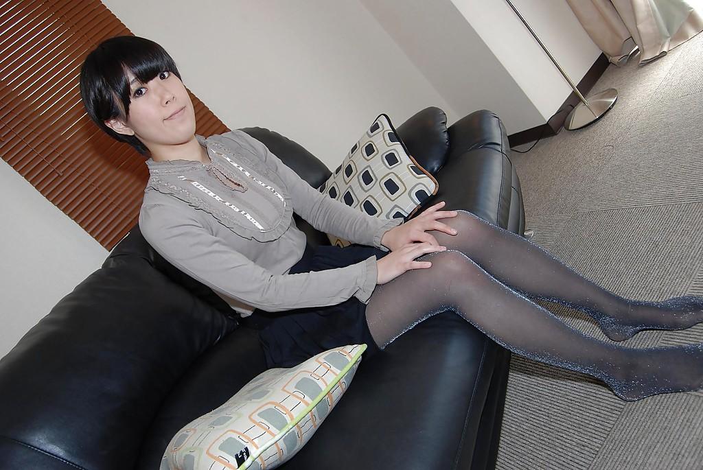 16P Asian cutie Rina Iida gets naked and has some pussy fingering fun