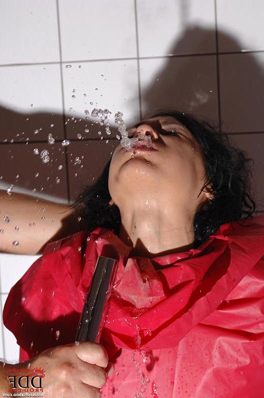 16P Miho Lechter endures humiliating fetish torments in the shower