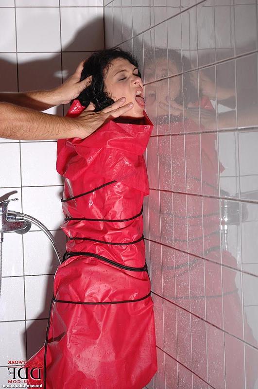 16P Miho Lechter endures humiliating fetish torments in the shower