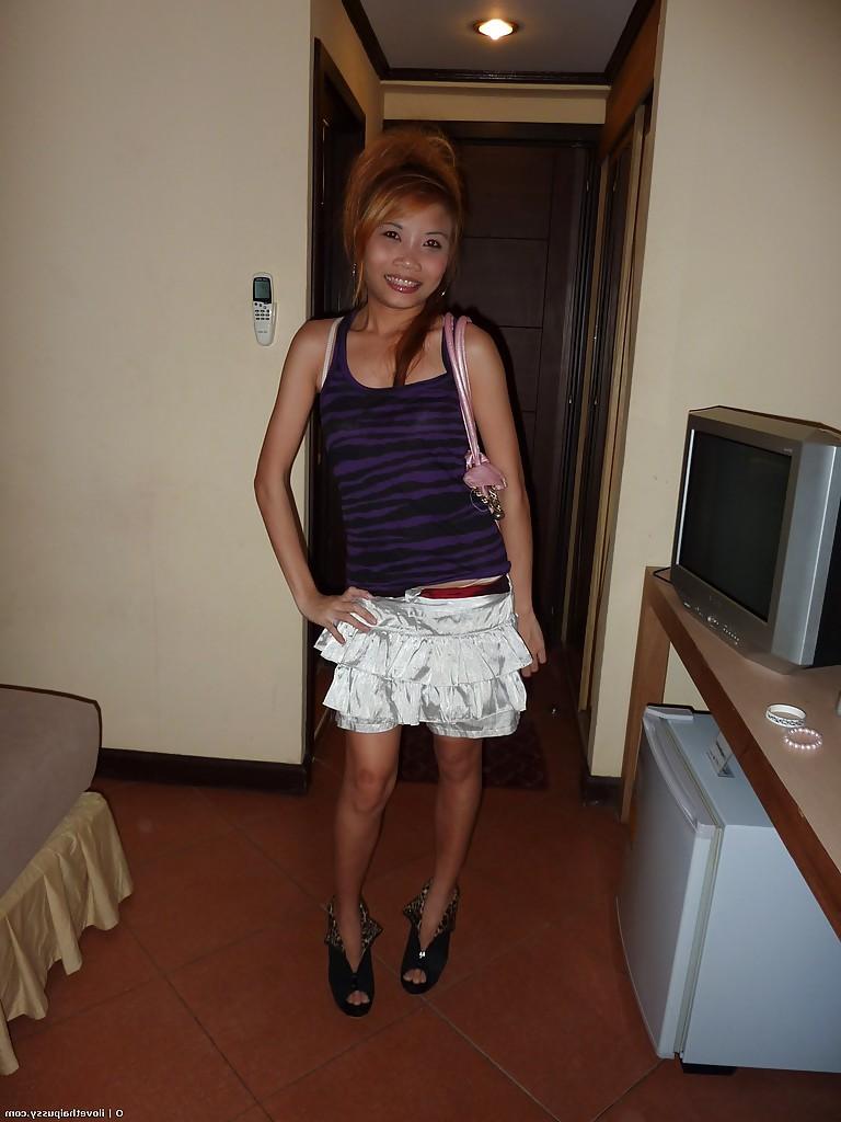 16P Sweet asian babe in mini skirt taking a shower and getting fucked