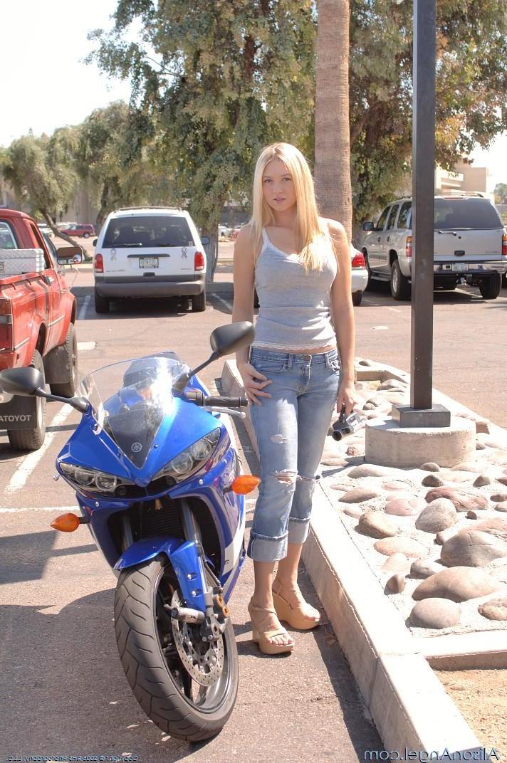 20P Pictures of Alison Angel being naughty in public