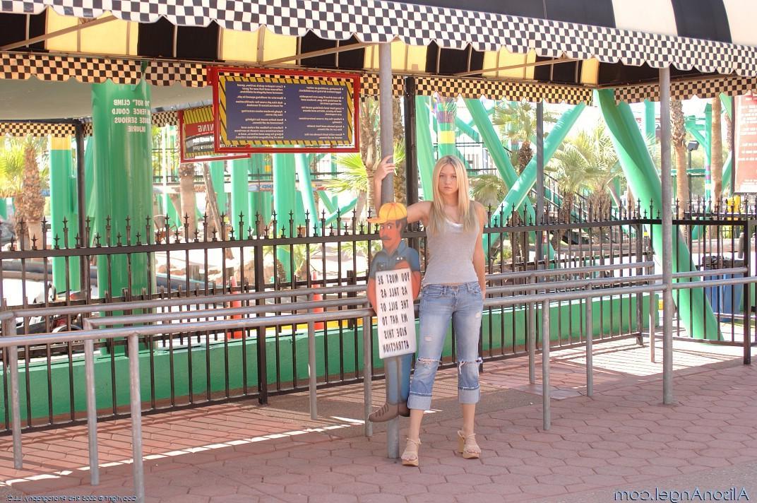 20P Pictures of Alison Angel being naughty in public