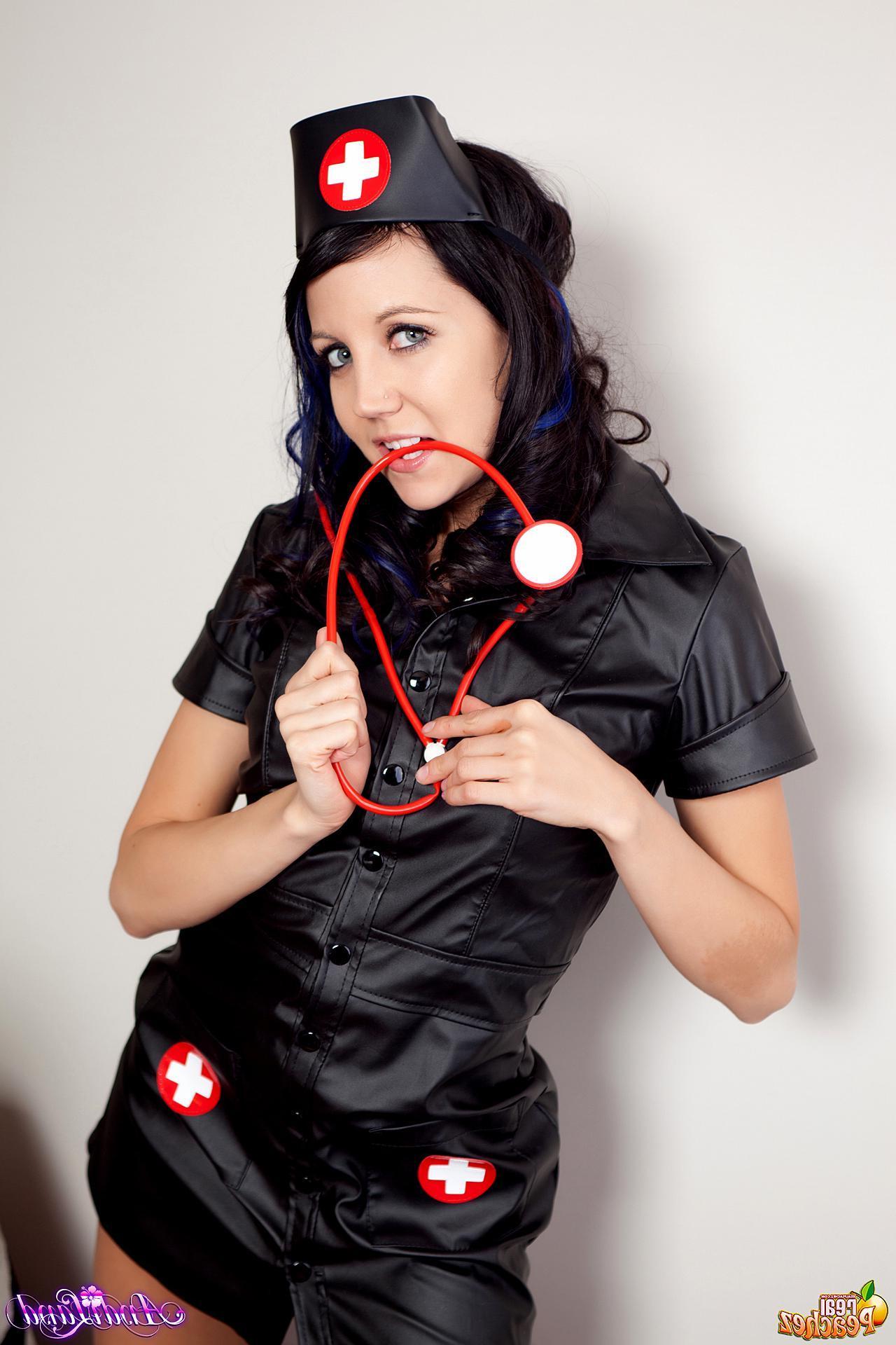 15P Andi and Peachez get their naughty nurse freak on