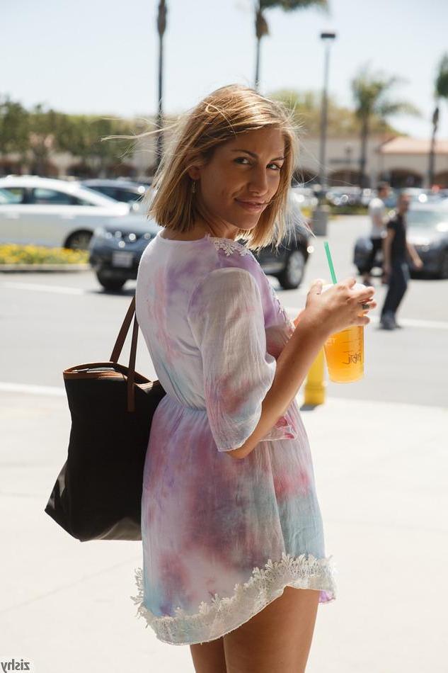 8P Busty blonde August Ames teases in public in "Half Off"