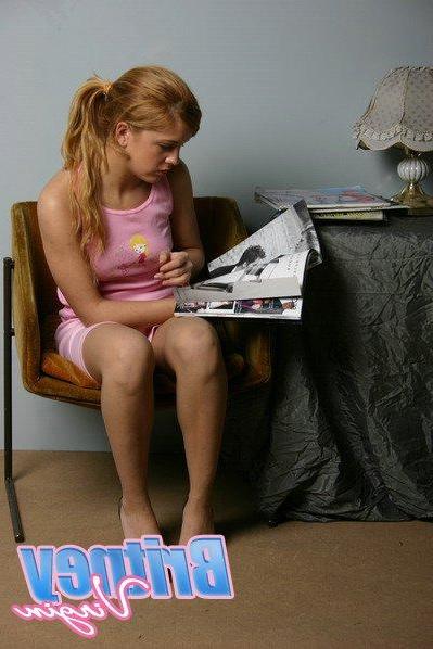 12P Pictures of teen amateur Britney Virgin having some naughty fun