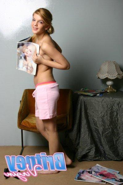 12P Pictures of teen amateur Britney Virgin having some naughty fun