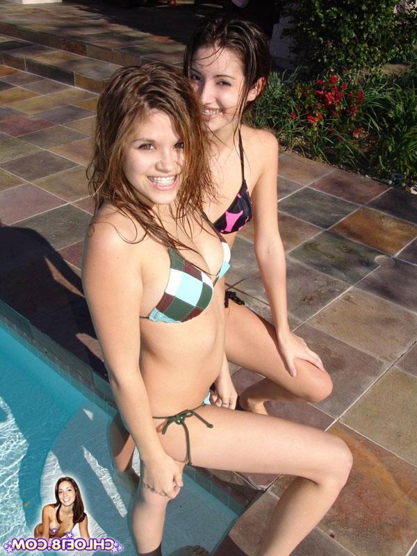 12P Teen Topanga and Chloe 18 invite you to join them for a hot shower