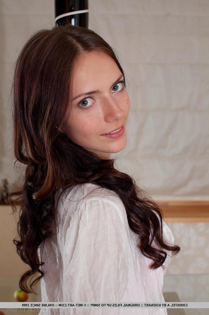 18P Gorgeous model Christel A offers you her tempting fruit