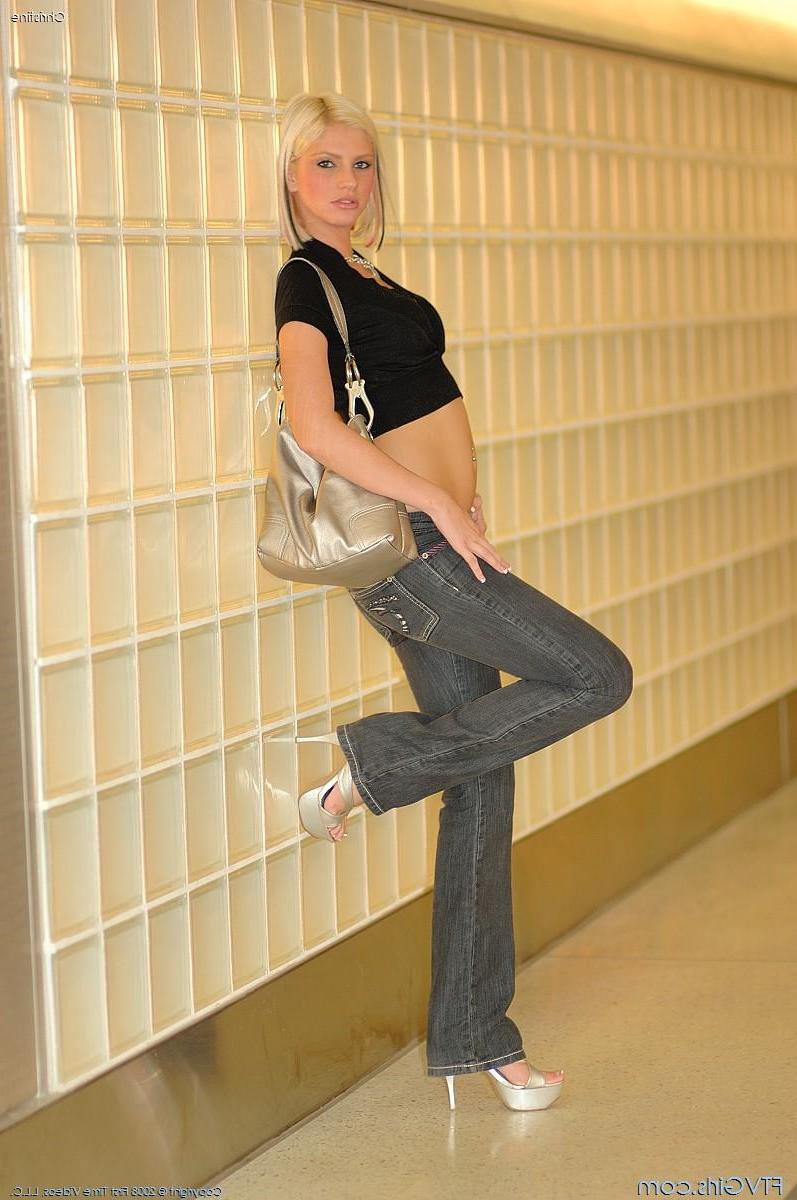 20P Pics of Christine Alexis getting naughty in public