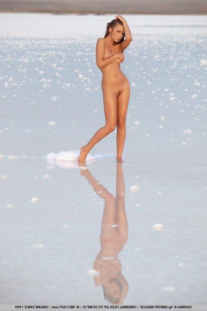 17P Pictures of Darina B all wet for you on the beach