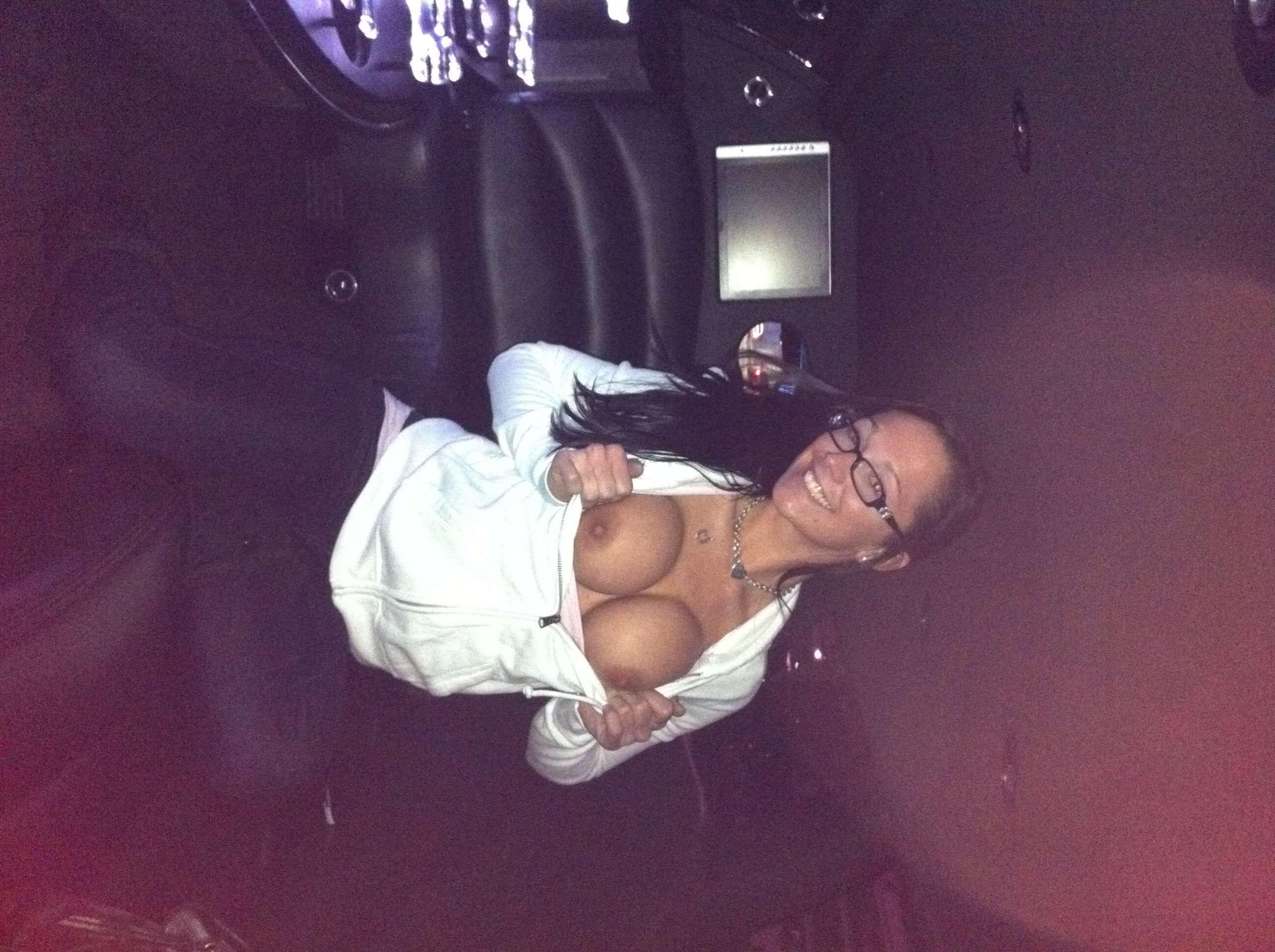 15P Destiny was having some naughty fun out and about and took some pictures with her phone