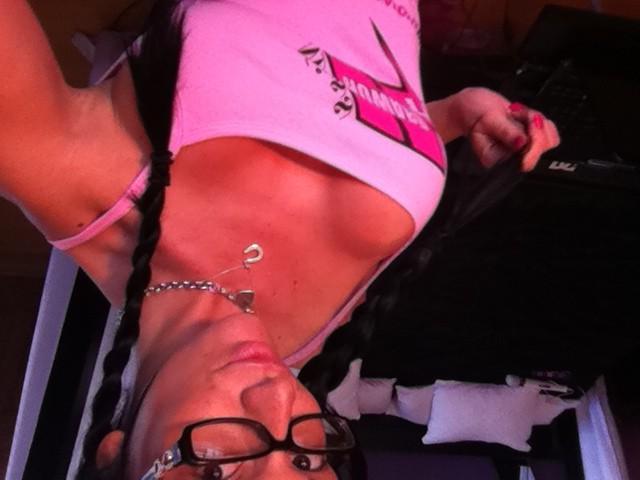 15P Destiny was having some naughty fun out and about and took some pictures with her phone
