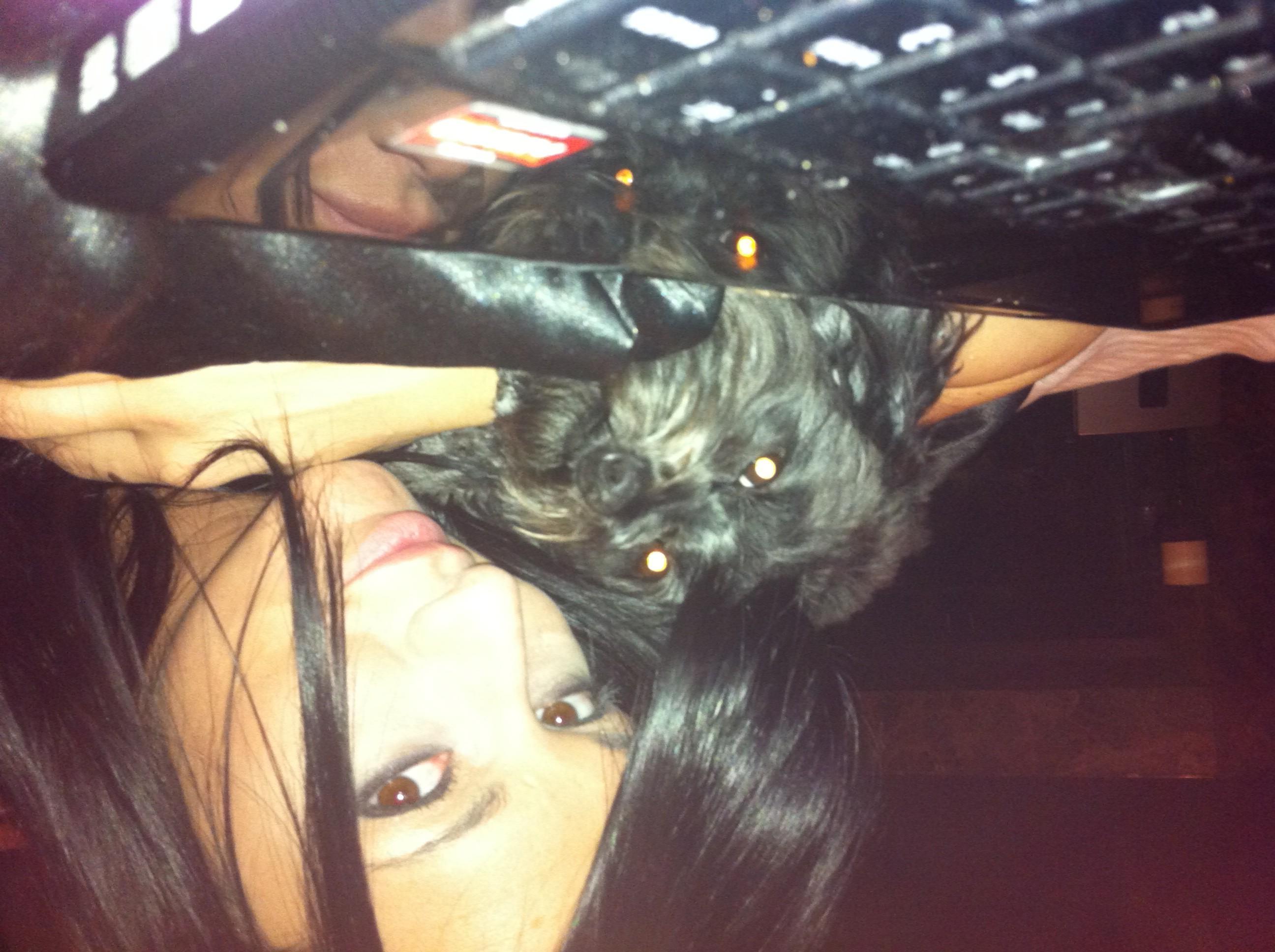 15P Destiny was having some naughty fun out and about and took some pictures with her phone