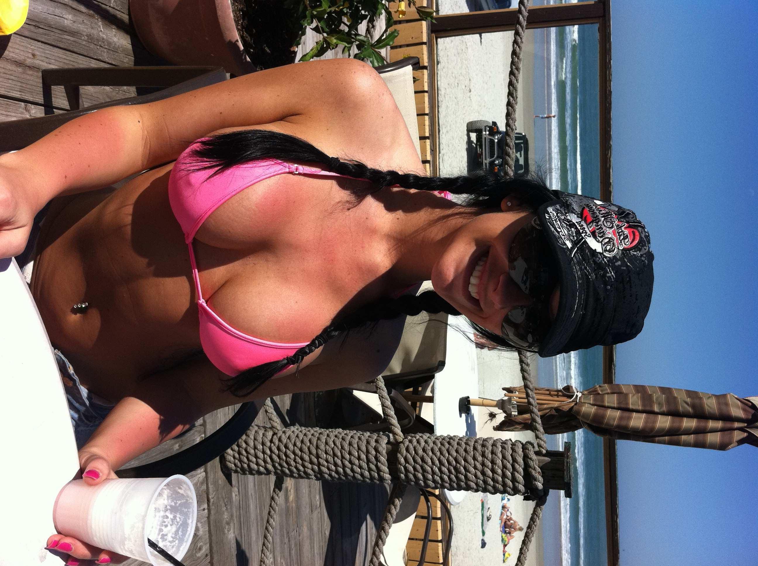 15P Destiny was having some naughty fun out and about and took some pictures with her phone
